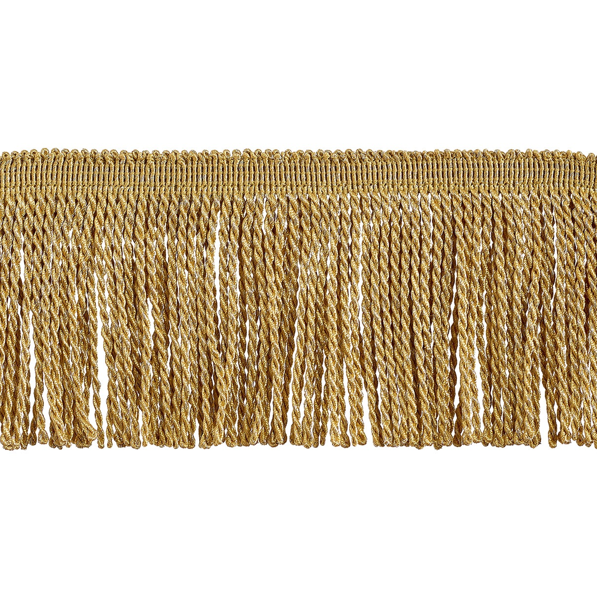 Valenza Bullion Fringe 80mm Trim Gold