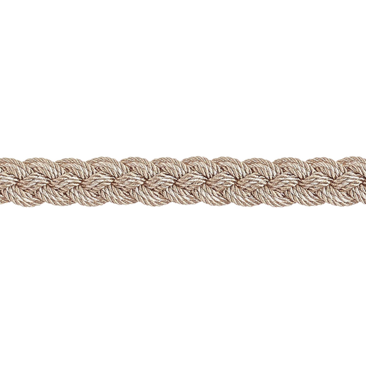 Valenza Braided Gimp Cord 10mm Trim French Beige