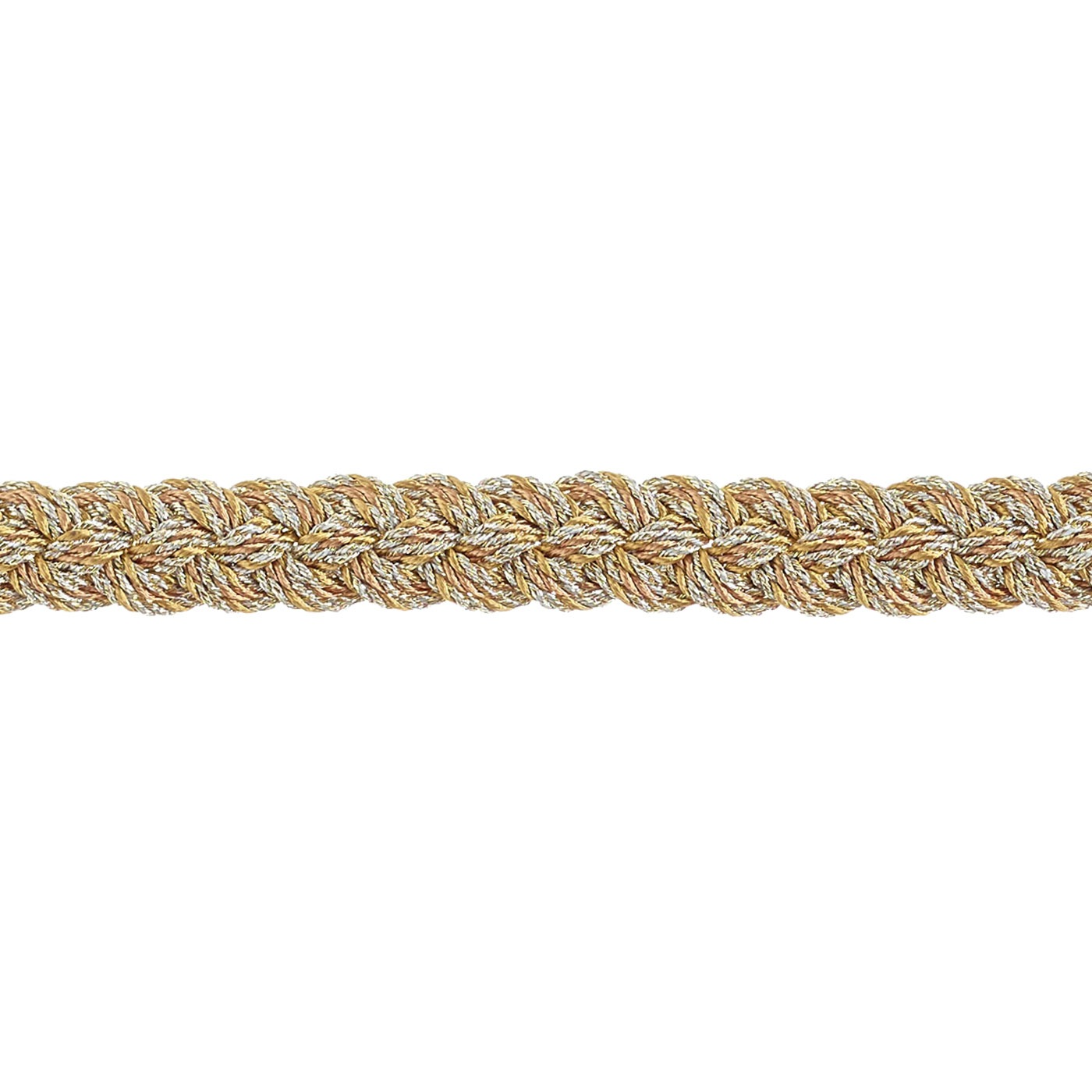 Valenza Braided Gimp Cord 10mm Trim Gold