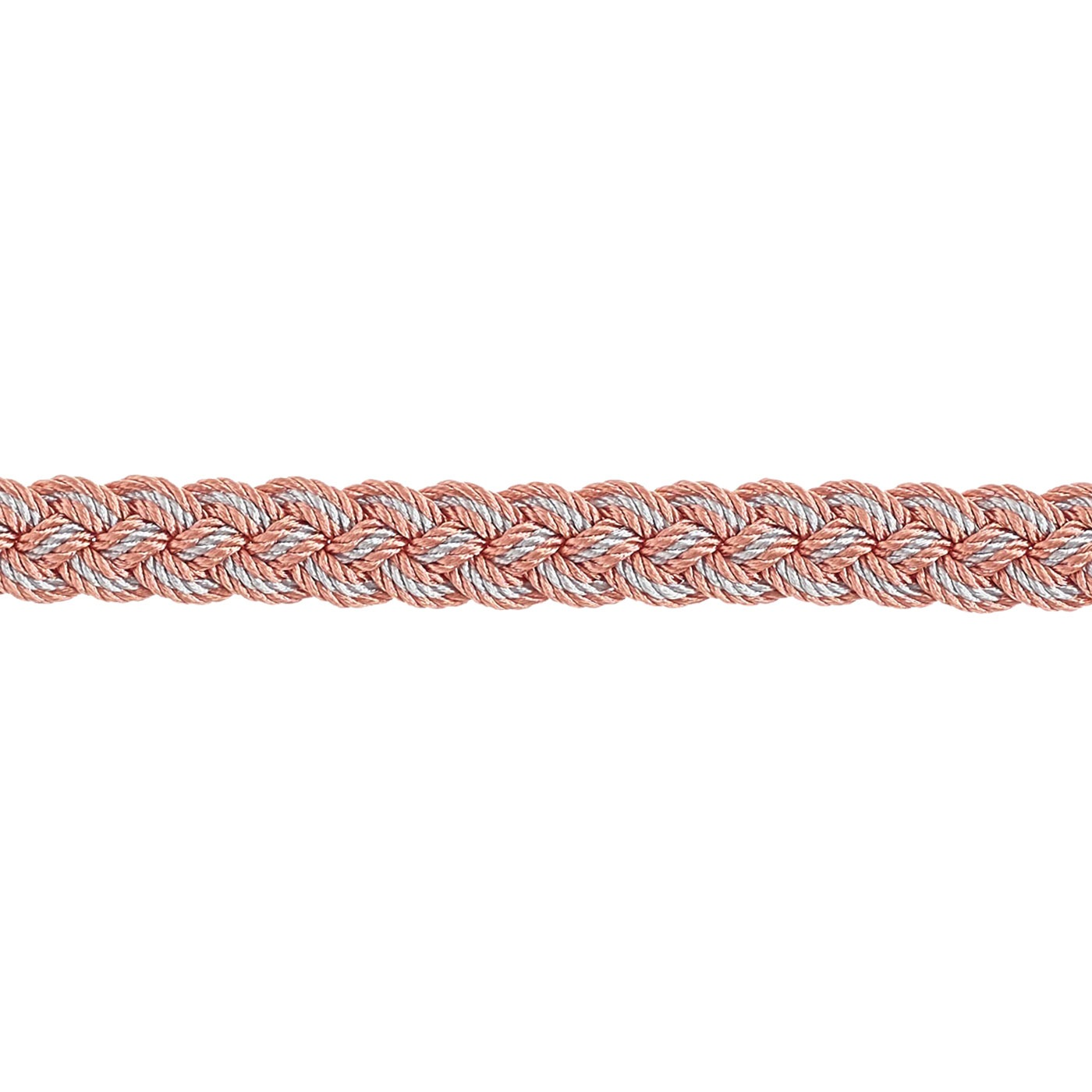 Valenza Braided Gimp Cord 10mm Trim Venetian Blush
