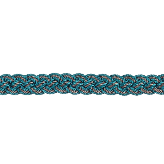 Valenza Braided Gimp Cord 10mm Trim Verdigris Royale