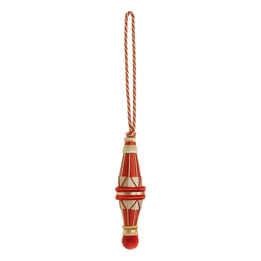 Valenza Decorative 9cm Key Tassel Cardinal