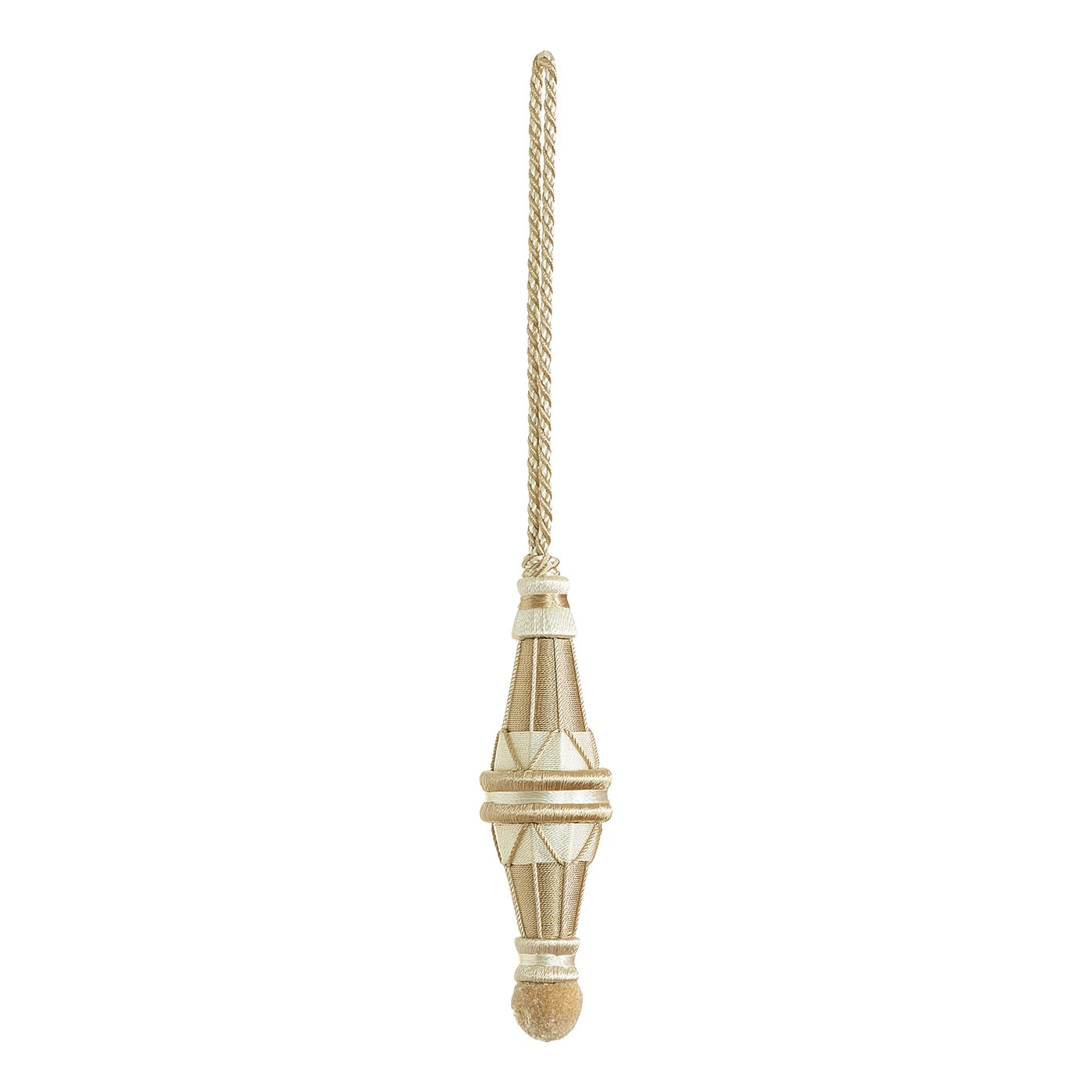 Valenza Decorative 9cm Key Tassel French Beige