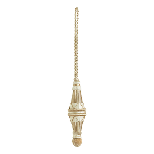 Valenza Decorative 9cm Key Tassel French Beige