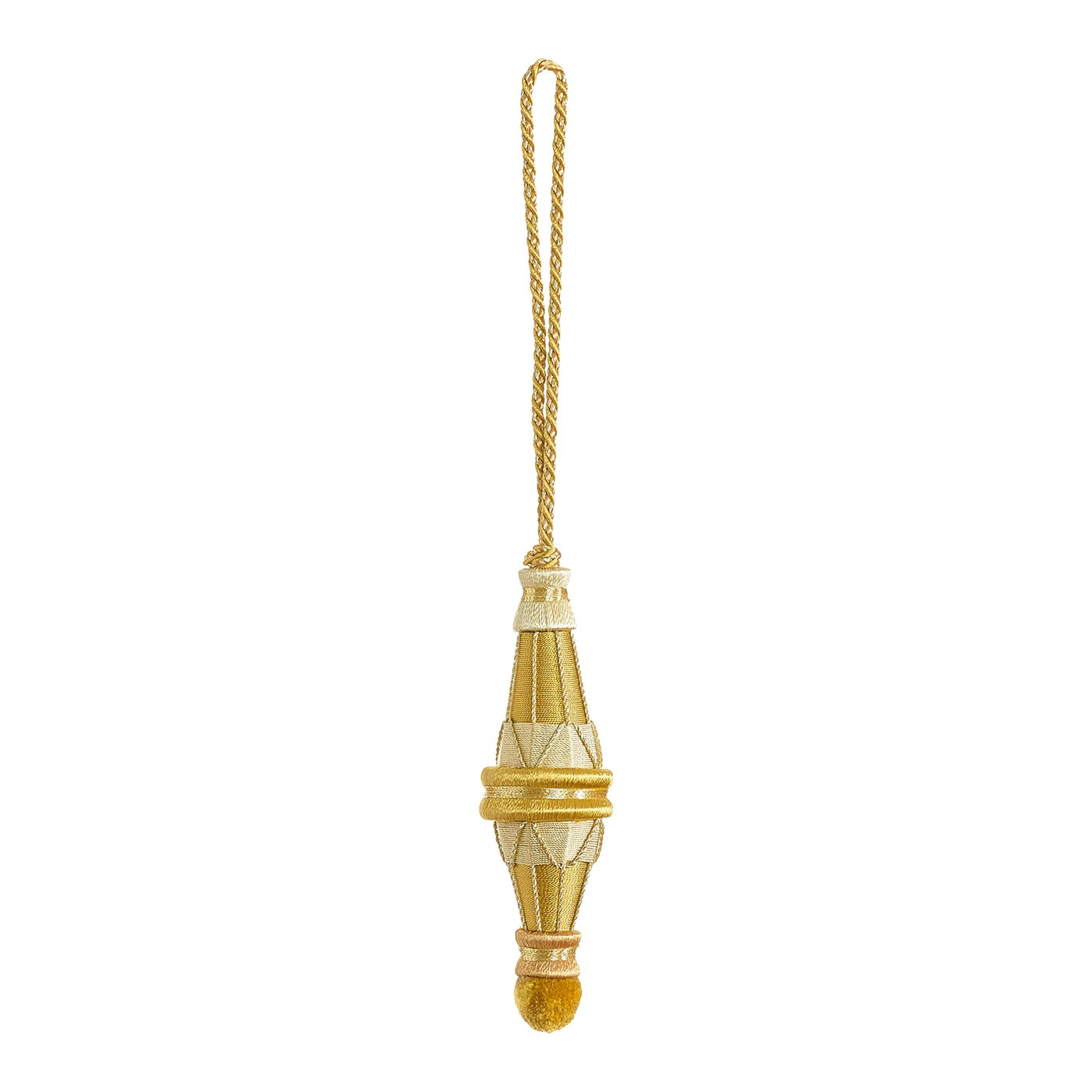 Valenza Decorative 9cm Key Tassel Gold