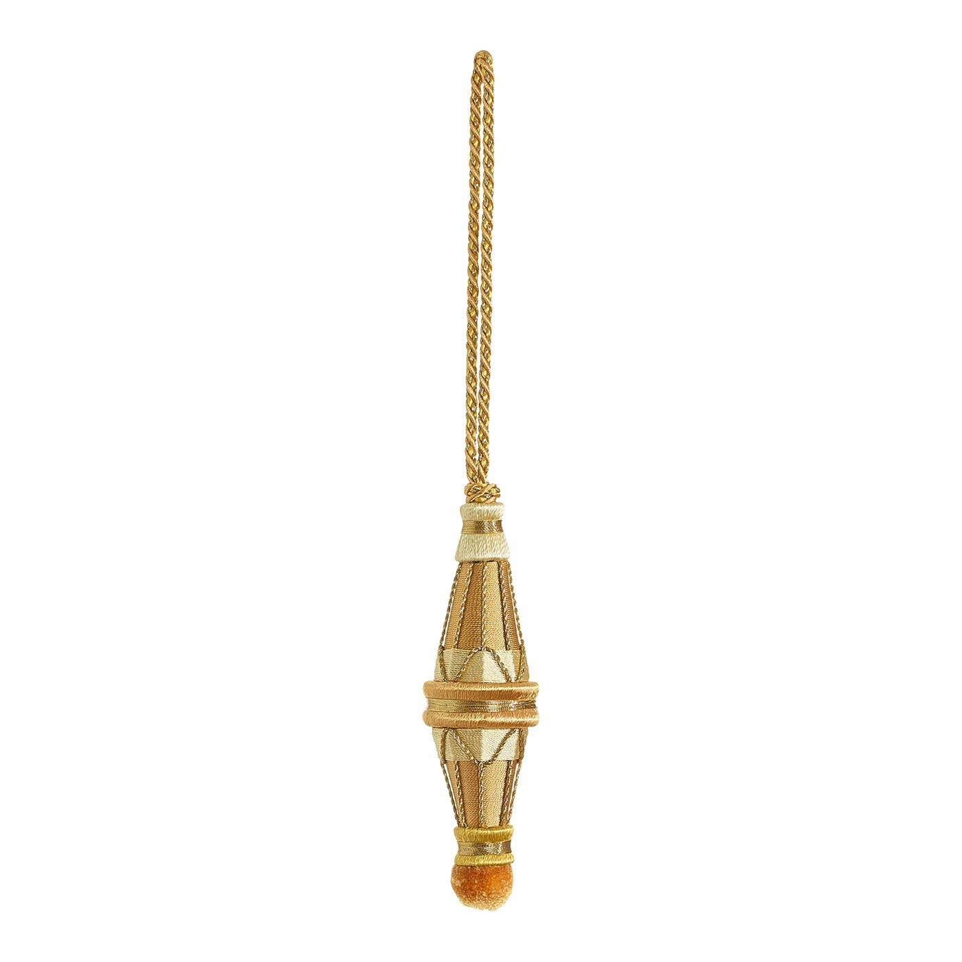 Valenza Decorative 9cm Key Tassel Old Gilt