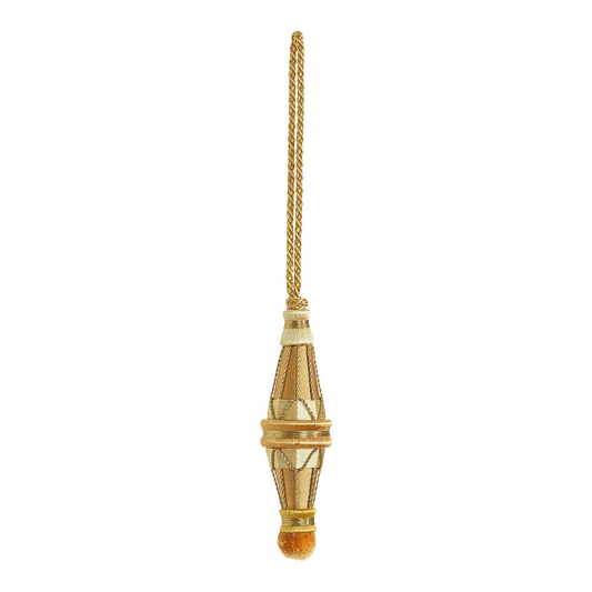 Valenza Decorative 9cm Key Tassel Old Gilt