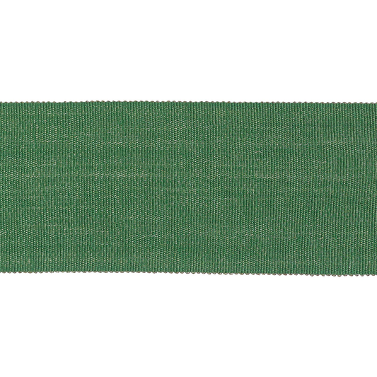 Valenza Plain Wide Braid 65mm Trim Medici Green