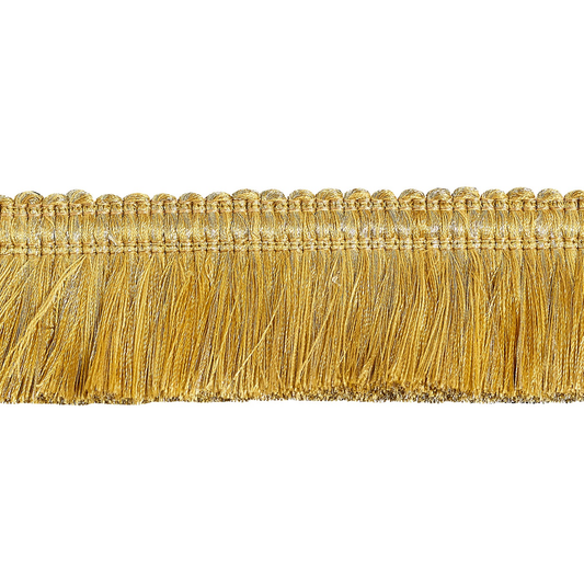 Valenza Two Tone Brush Fringe 50mm Trim Gold