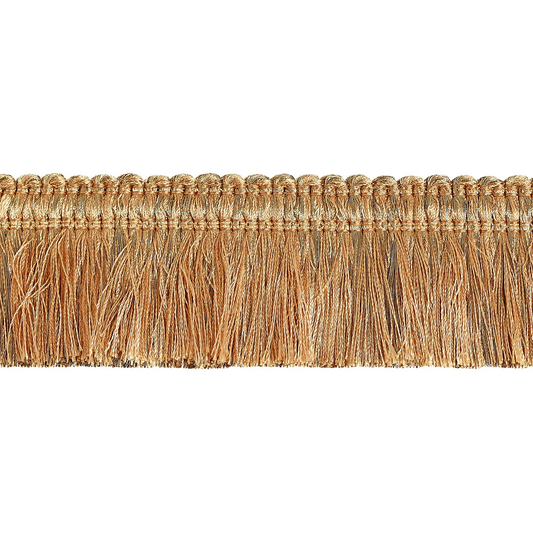 Valenza Two Tone Brush Fringe 50mm Trim Old Gilt