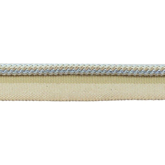 Verona Flanged Cord Trim Oval Room Blue