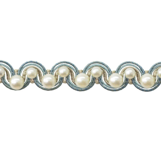 Verona Pearl Gimp Trim Atlantic