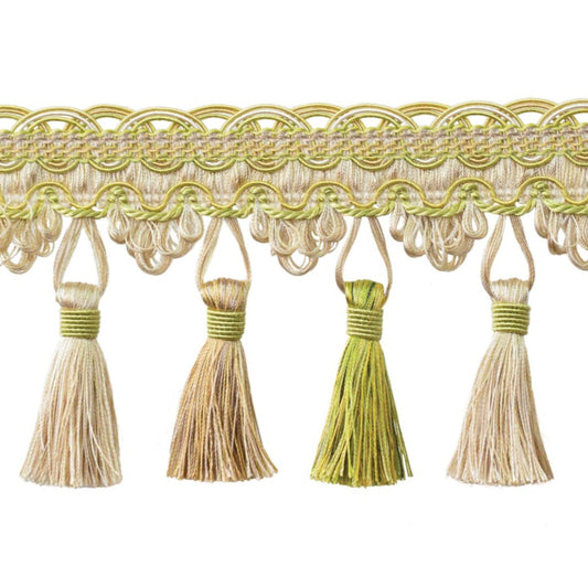 Verona Tassel Fringe Trim Gold