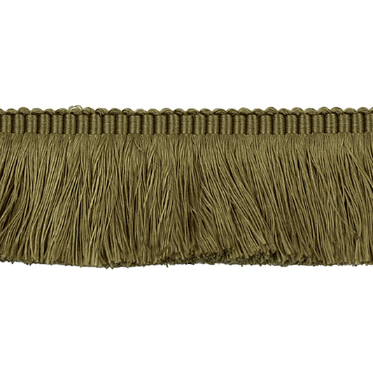 Versailles Silk Moss Fringe 40mm Trim Antique Gold