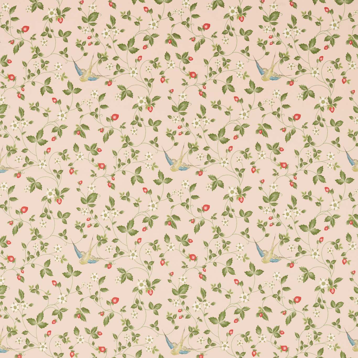 Wild Strawberry Blush Linen