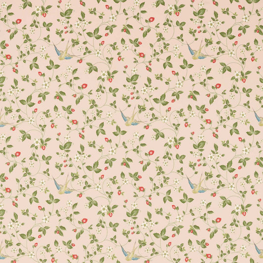 Wild Strawberry Blush Linen