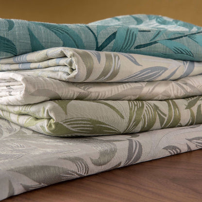 Willow Bough Jacquard Large Leaf Linen