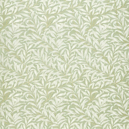 William Morris Willow Bough Jacquard Large Leaf Sage Fabric 