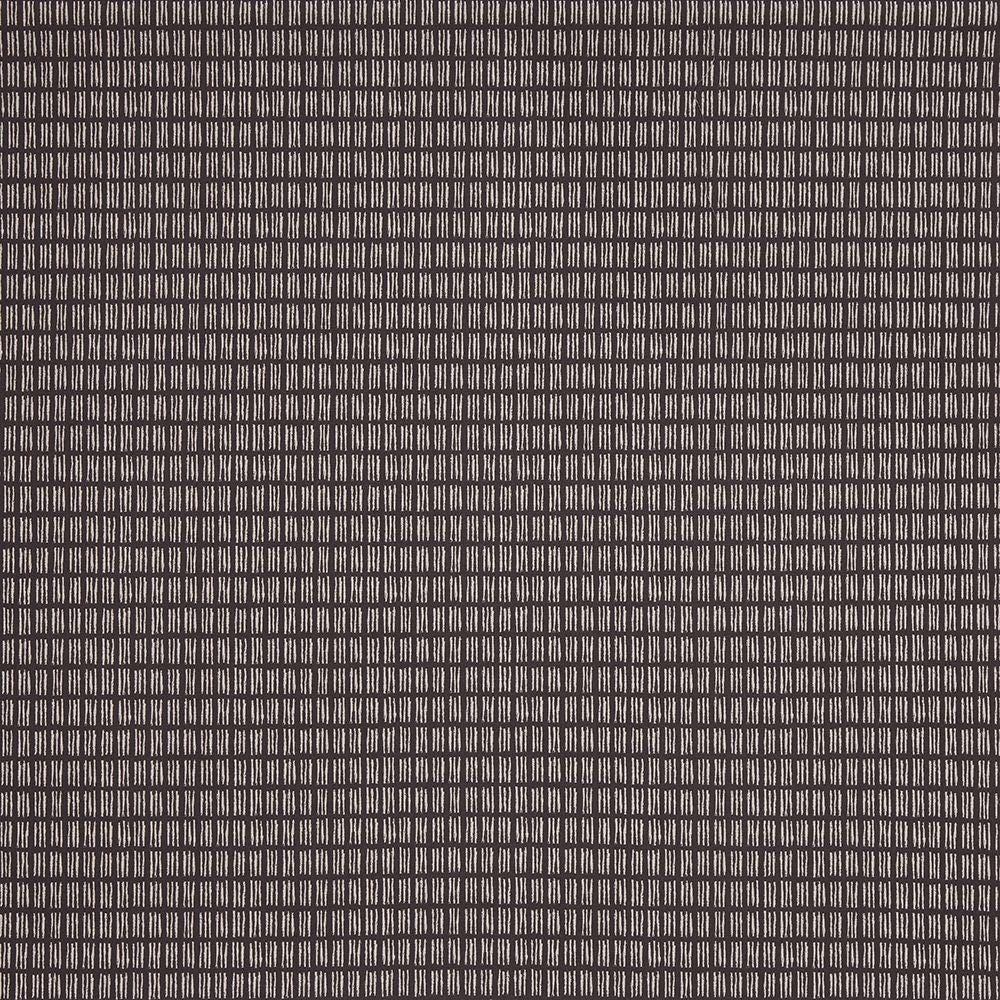 Mid Century Modern Tally Chocolate Fabric